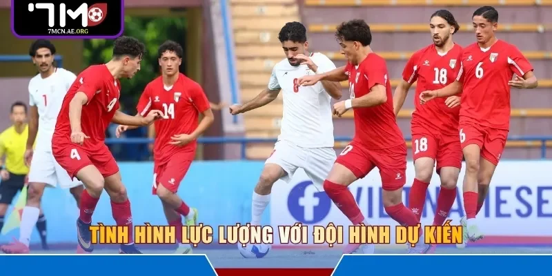 Tình hình lực lượng với đội hình dự kiến